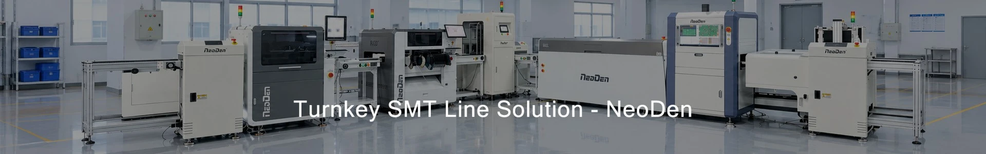 NeoDen Fully Automatic SMT Production Line for PCB Assembly