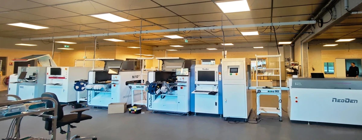NeoDen SMT Line with SMT AOI machine NeoDen SMT Line with SMT AOI machine