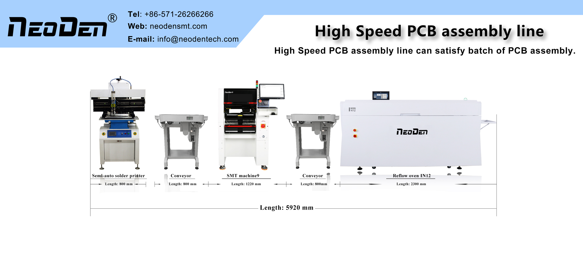 Vysokorychlostní montážní linka PCB2