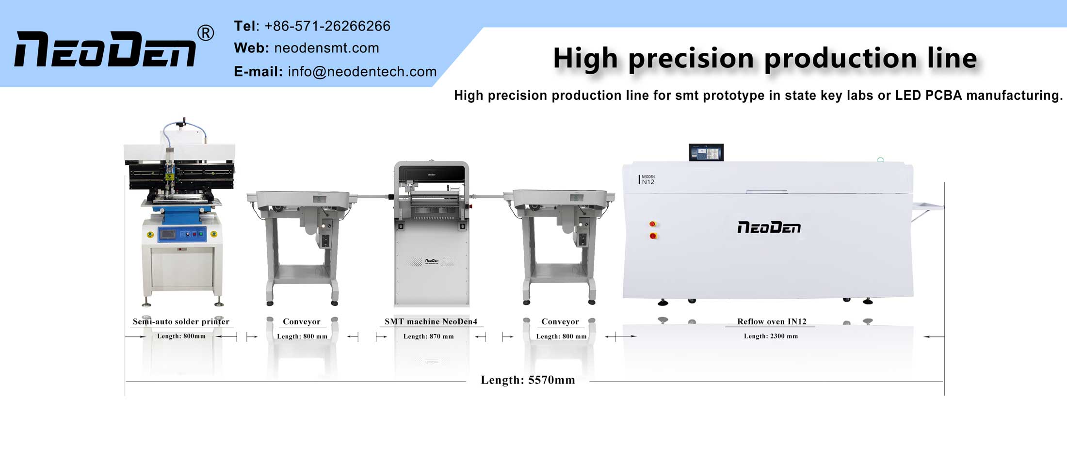 SMT Pick and Place Mounting Machine Production Line