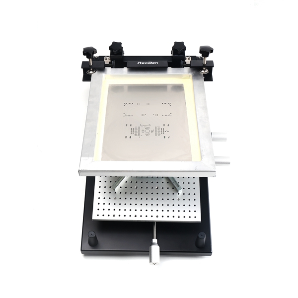 Manual smt solder paste printer for DIY users